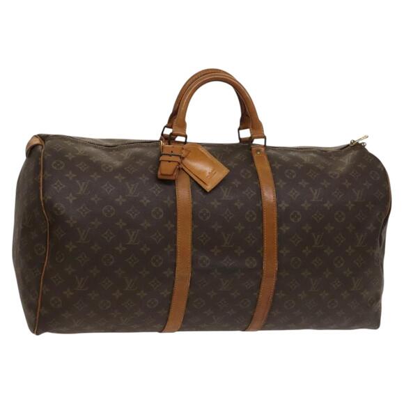 LOUIS VUITTON Monogram Keepall 60 Boston Bag M41422 - Picture 1 of 16